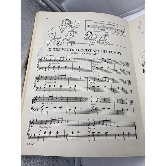 John W Schaum Piano Course B The Blue Book Belwin 1945 Rockville Centre Vintage - Picture 9 of 12